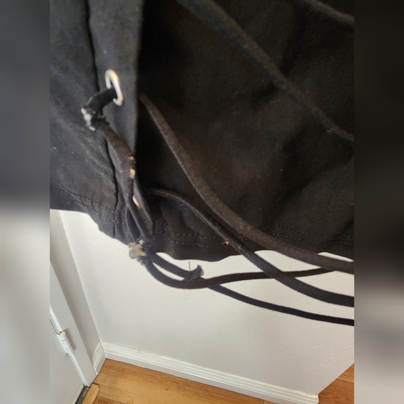 HAUTE FOX Black Lace-Up Mini Dress Plus Size - Picture 5 of 12